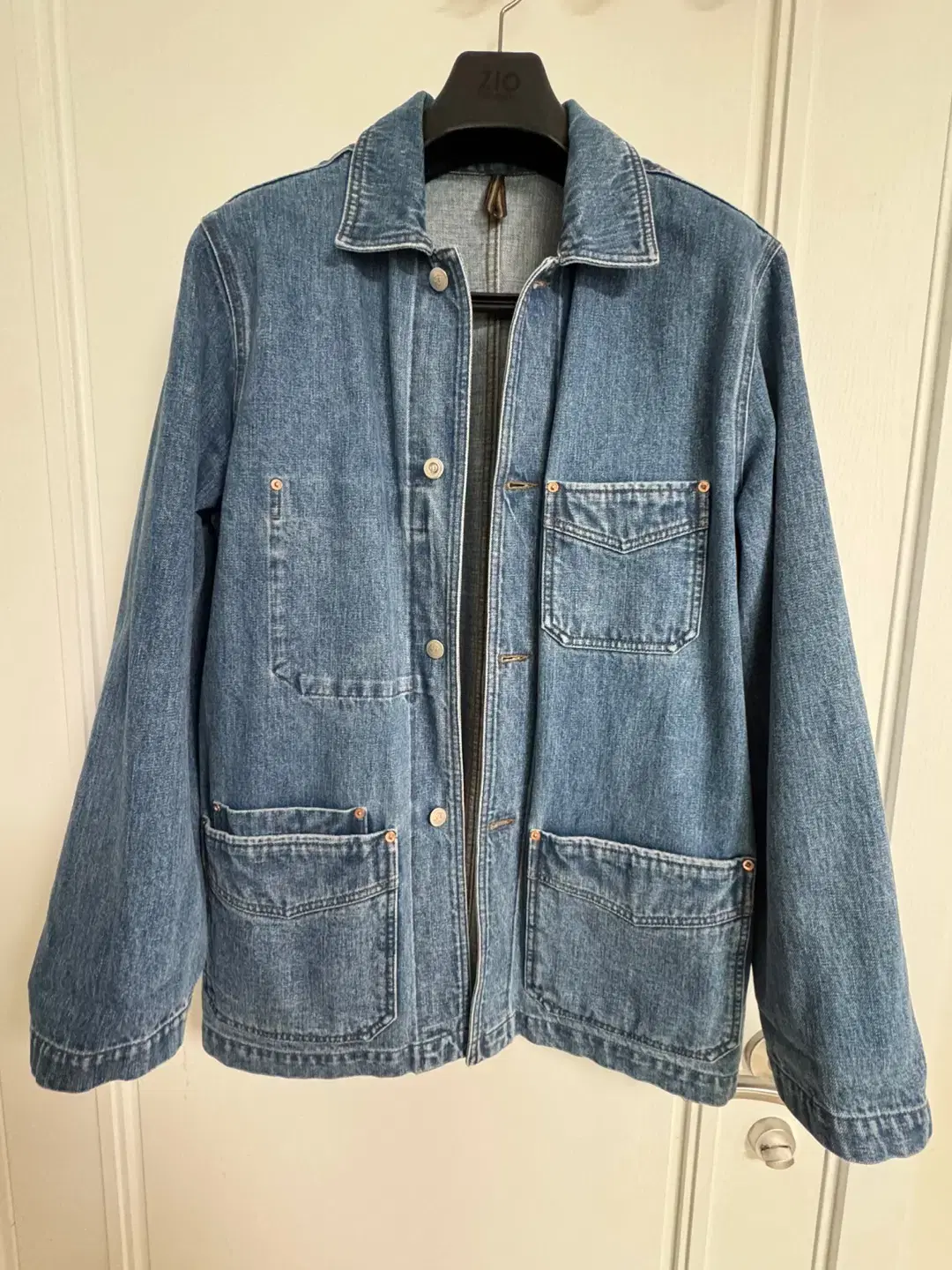 드레익스(Drake's) Denim Chore Jacket 42